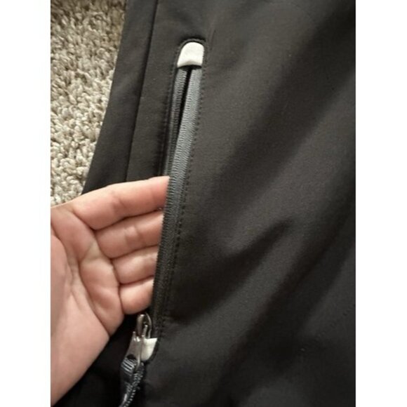 Free Country Womens Black Full Zip Jack Fleece Lining Hidden Pocket Size Small - Picture 5 of 14